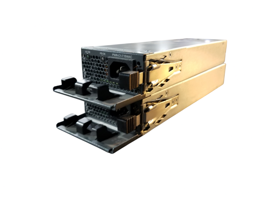 Lot 2x Cisco EDPS-715AB-G 715W Power Supply P/N: PWR-C1-715WAC