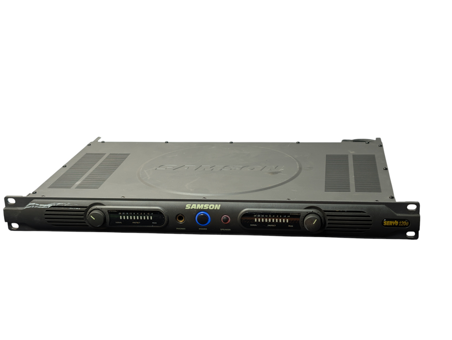 SAMSON SERVO 120a Stereo Audio Power Amplifier -