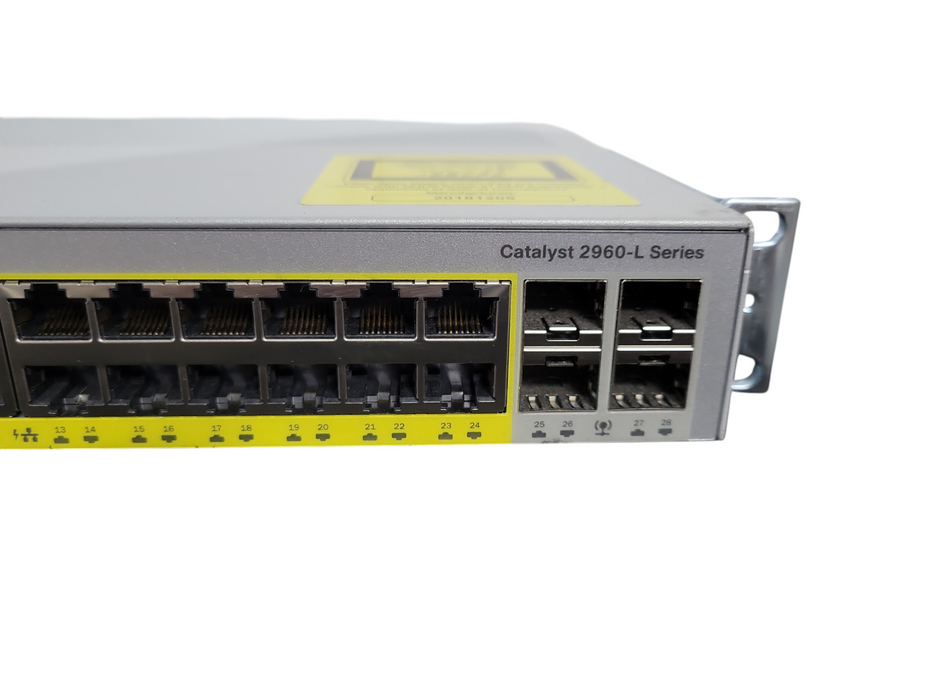 Cisco Catalyst WS-C2960L-24PS-LL 2960-L Gigabit PoE Network Switch !