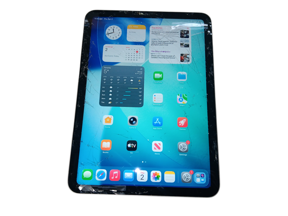 Apple iPad 10th Gen - Silver - 64GB [A2696] Read