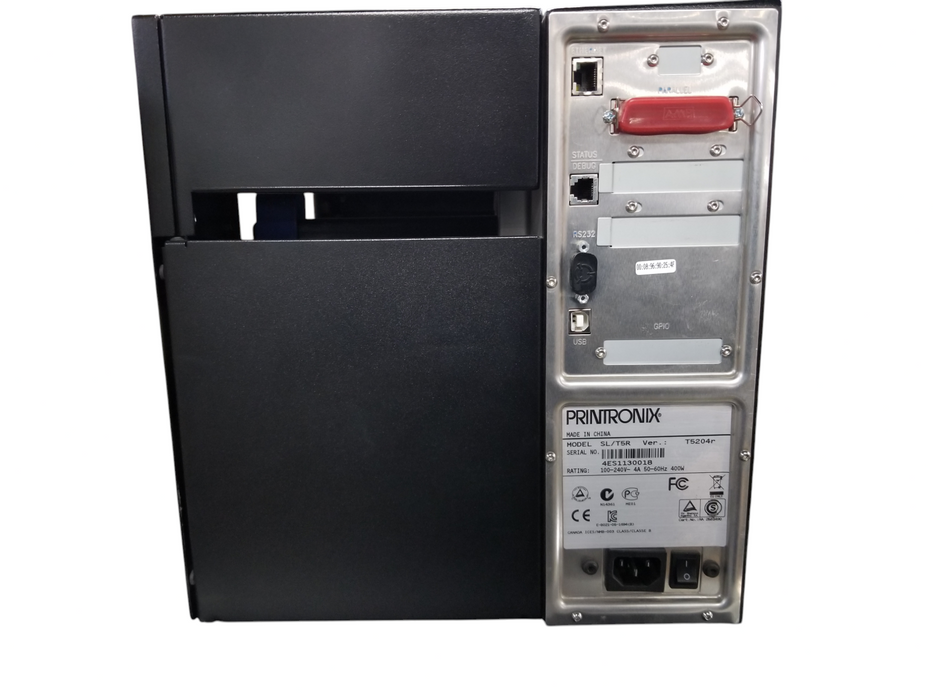 Printronix T5204r Thermal Transfer Barcode Label Printer w/SV100 - *READ* Q