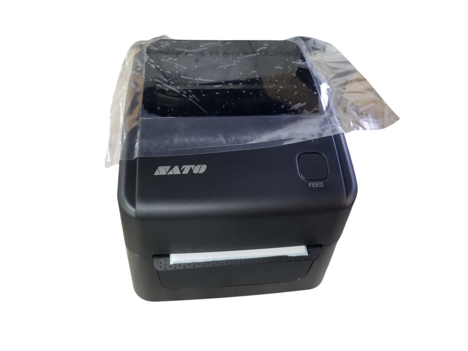 SATO WS4 WS408DT-STD Barcode Label Printer W/ Adapter | OPEN BOX.