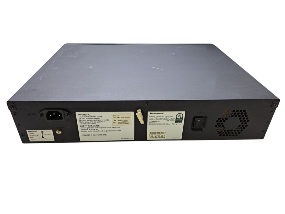 Panasonic KX-NS700 Hybrid IP-PBX Phone System Ethernet *READ*