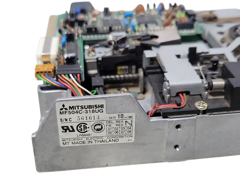 Mitsubishi MF504C-318UG 5.25 Floppy Drive, read _