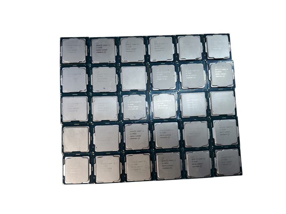 Lot of 60x, 6th to 9th Gen i-series Desktop CPUs (CPU69-42)