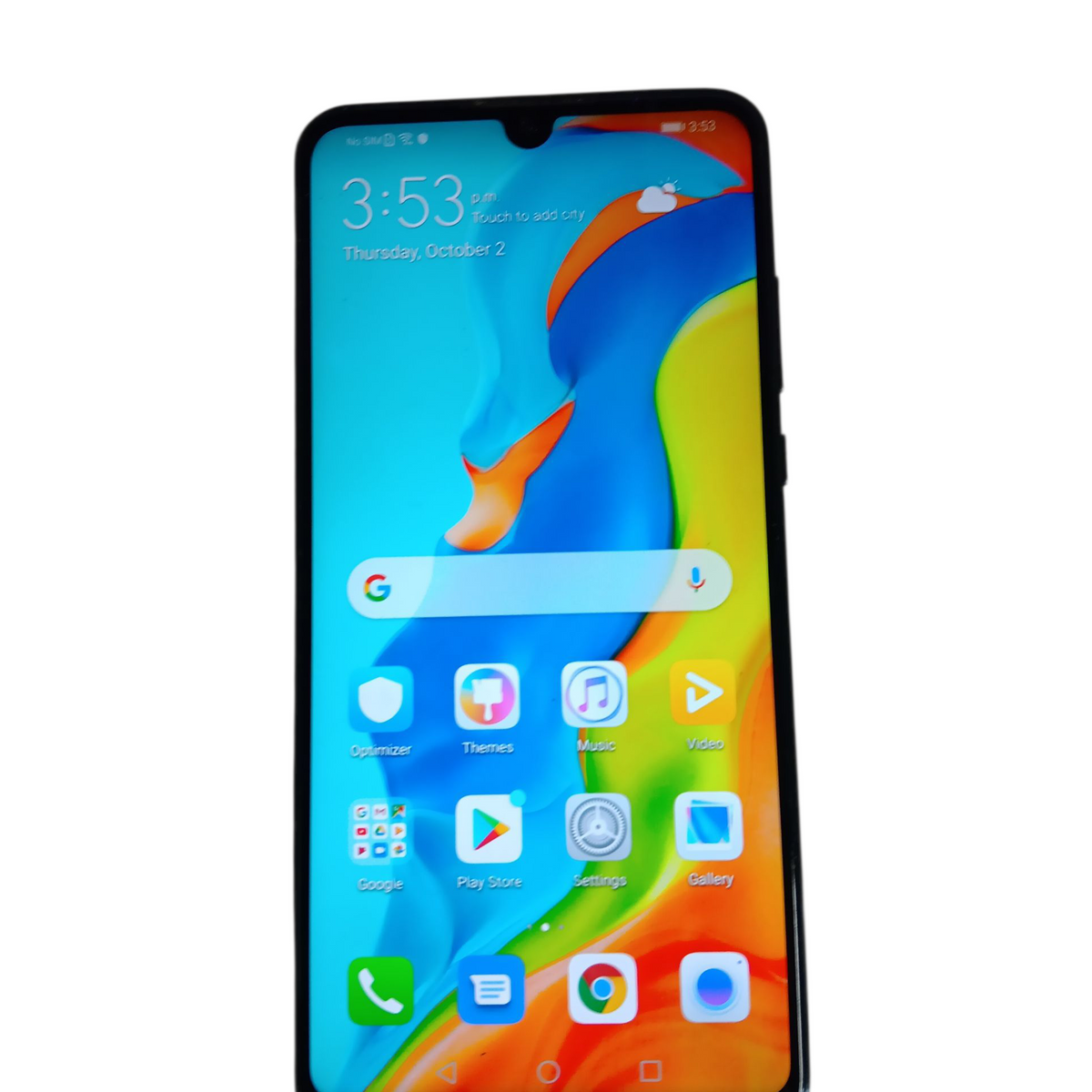 HUAWEI P30 lite ブラック Huawei P30 Lite (128GB, 4GB RAM) 6.15