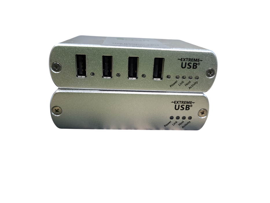 Lot 2x Icron USB Ranger 2204 CAT 5 USB 2.0 Extender - Rex, Lex