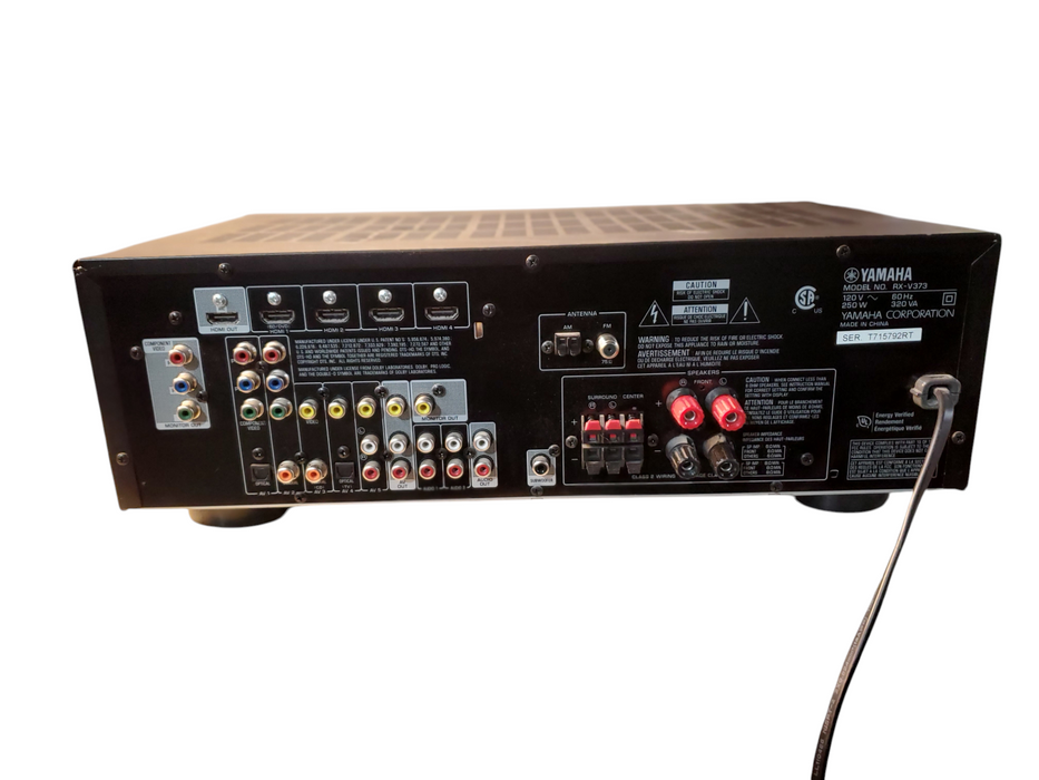 Yamaha RX-V373 - 5.1 Ch HDMI Home Theater Surround Sound Receiver
