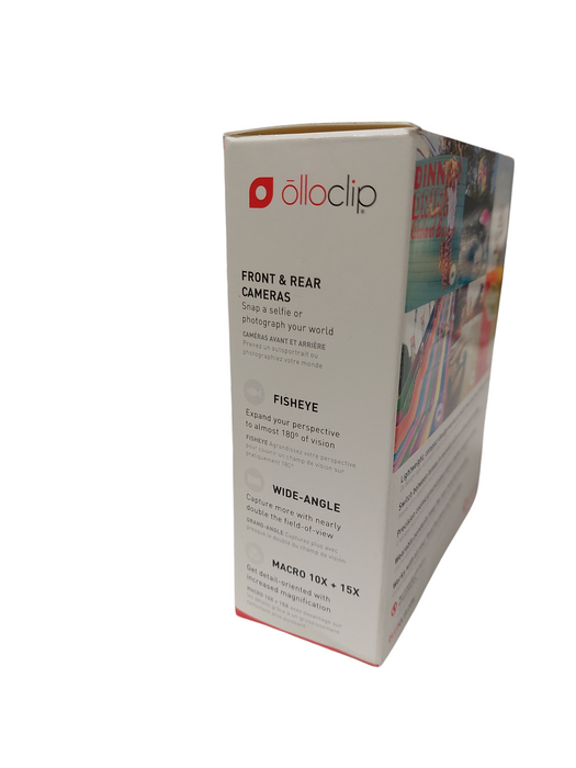 Ollo Clip Lens Kit for Iphone 6 Wide Angle Fisheye NEW =
