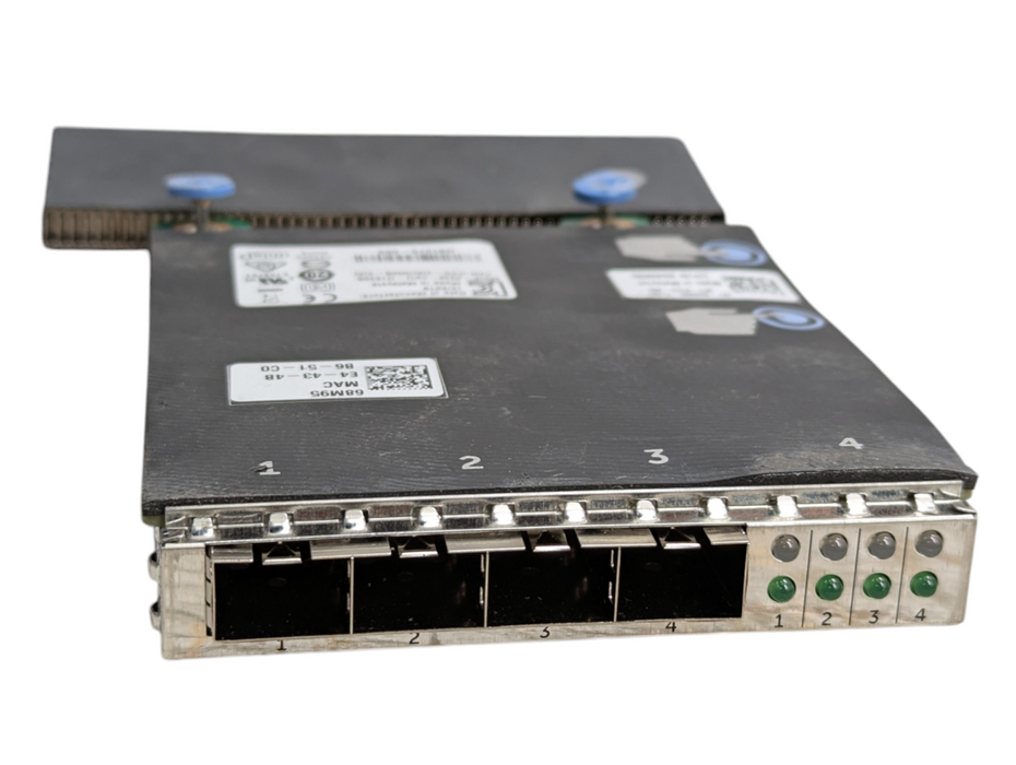 Dell Intel X710 Quad Port 10Gbps SFP+ Network Card  -