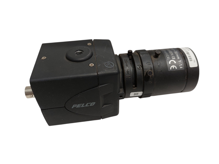 Pelco Model: C100DN-6 1/3 CCTV 5.0-50MM 1:1.4 Aspherical  =