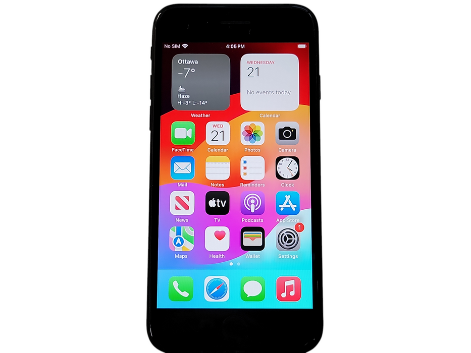 Apple iPhone SE 2 - 128GB - Black [A2275] (