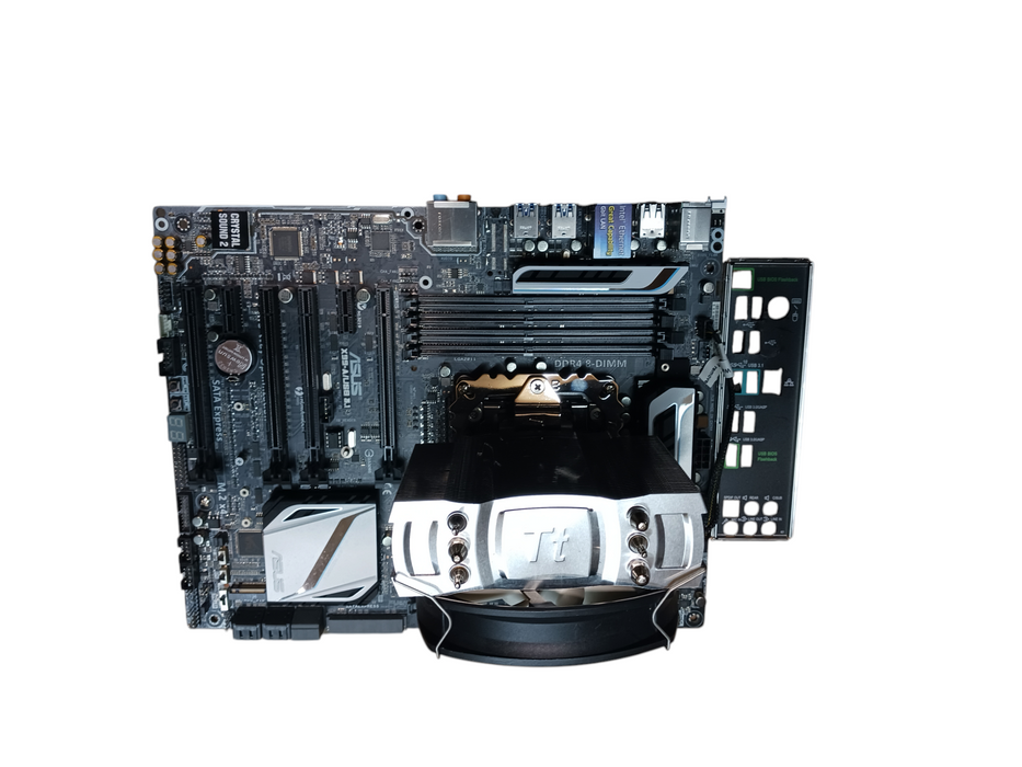 Asus X99-A Motherboard & Intel i7-5820K @3.3Ghz CPU & Cooler