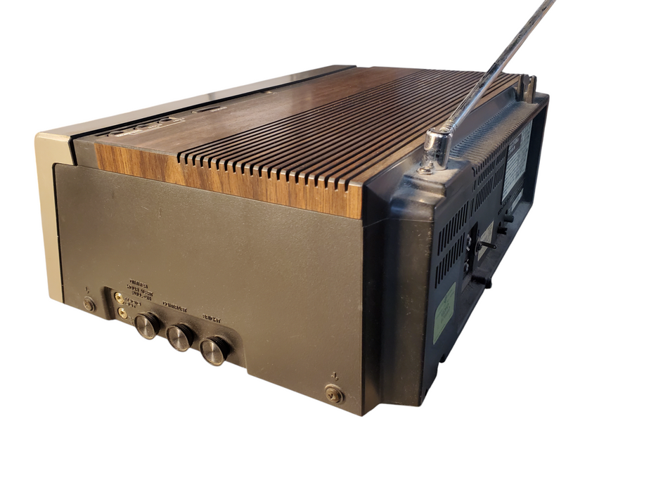 Vintage 1978 Panasonic Solid State TR-5020 Television Radio Alarm CRT