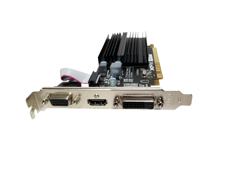 Lot 5x AMD XFX Radeon HD 6450 625M 1GB DDR3 HDMI DVI VGA PCI-E Video Card