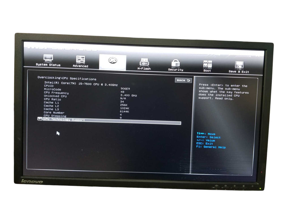 Custom PC MSI B250M PRO-VDH Core i5-7500 8GB DDR4 RX580 GPU 256GB NVMe