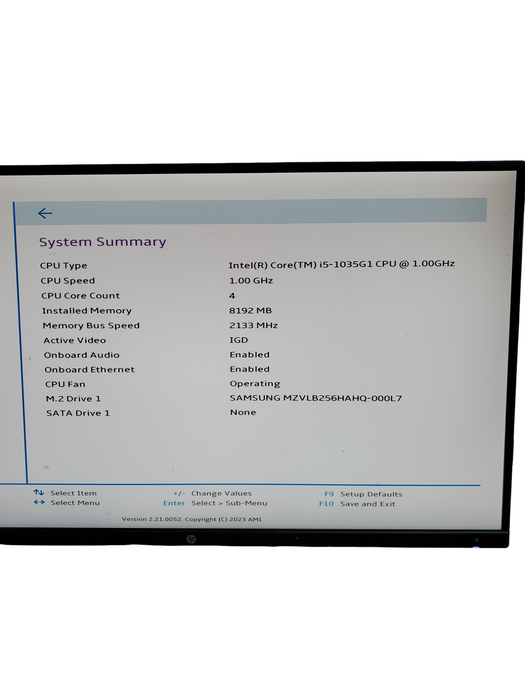 Lenovo ThinkCentre M60e Intel Core i5-1035G1 8GB RAM 256GB NVMe USFF