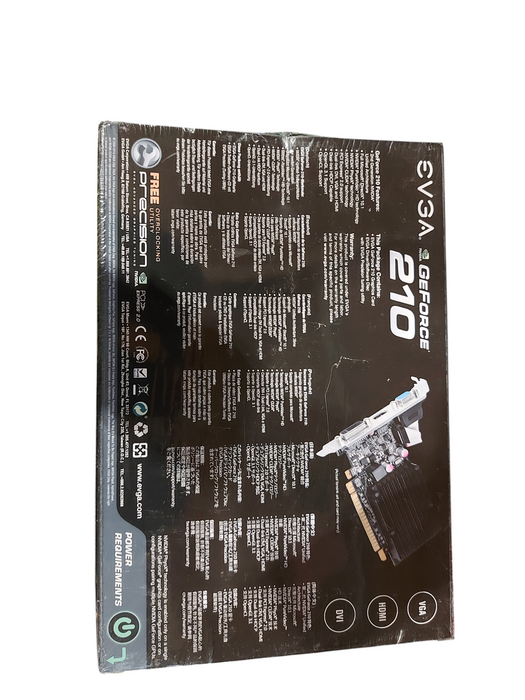 EVGA NVIDIA GeForce 210 (P/N 01G-P3-1312-LR) 1 GB / 1 GB (max) DDR3 SDRAM