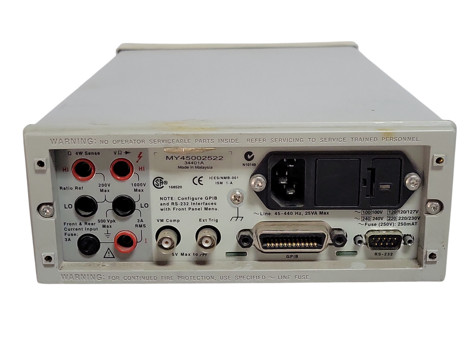 Agilent 34401A 6 1/2 Digit Multimeter  _