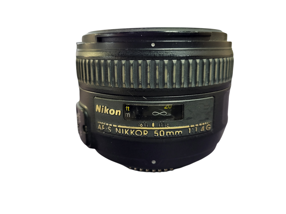 Nikon AF-S FX Nikkor 50mm f/1:1.4G Auto Focus Lens $