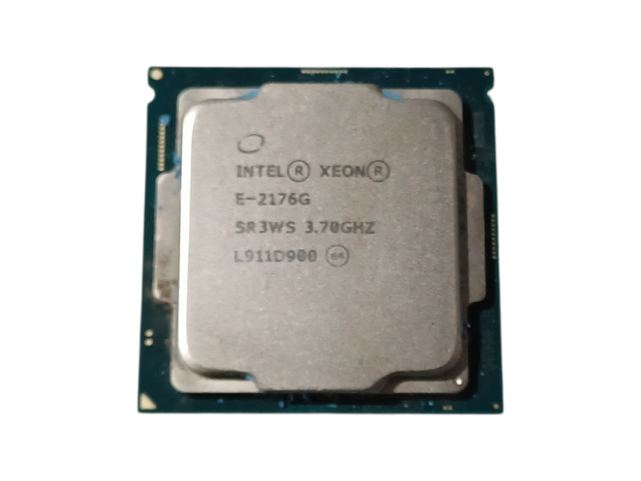 Intel Xeon E-2176G CPU 6-Core 3.70GHz 12MB 80W LGA1151 SR3WS Server Process