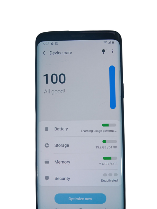 Samsung Galaxy S9 - 64GB - Silver [SM-G960W]