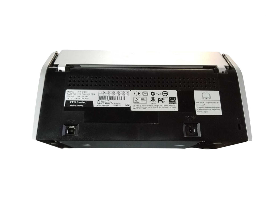 Fujitsu ScanSnap S1500 PA03586-B012 Document Scanner