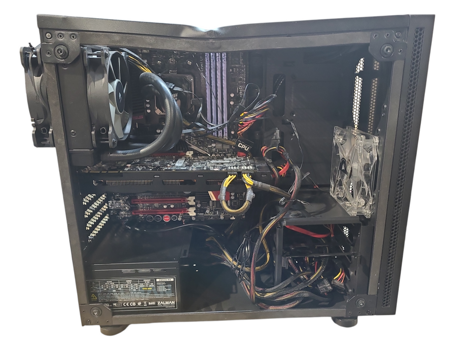 Custom PC Water Cooled AMD Phenom II x6 1090T 3.2GHz 16GB RAM - No HDD READ