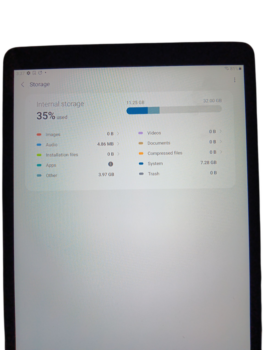 Samsung Galaxy Tab A 10.1 (2019) - 32GB - Grey [SM-T510]