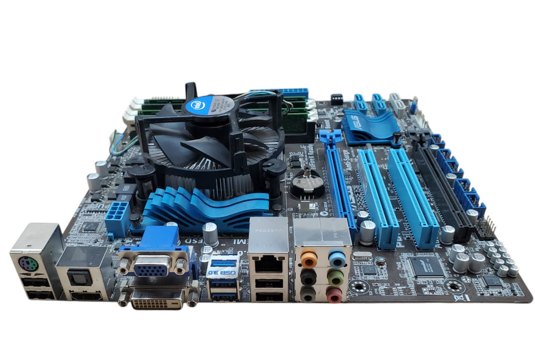 Asus P8H67-M PRO Motherboard | Core i5-3470 | 16GB DDR3 | No I/O Shield