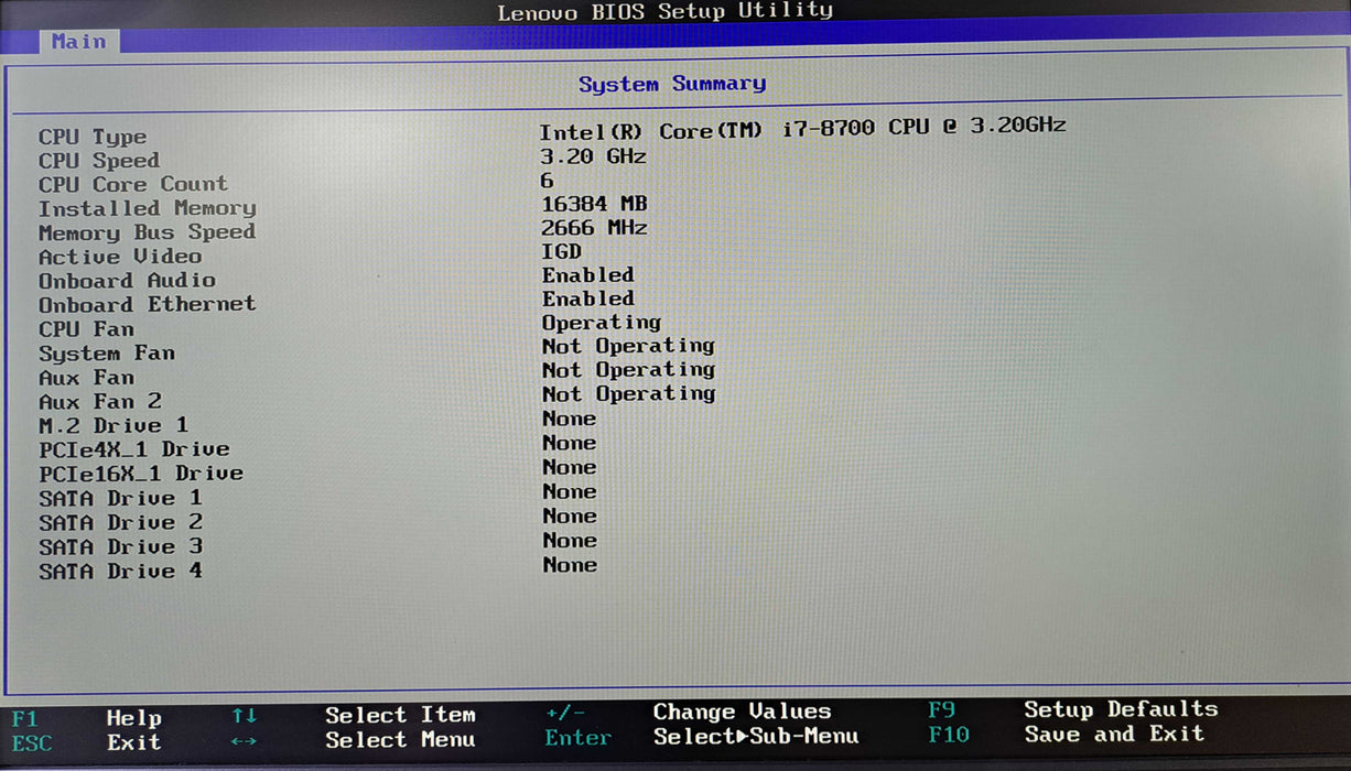 Lenovo ThinkStation P330 SFF | i7-8700 @3.20GHz, 16GB DDR4, No HDD/OS