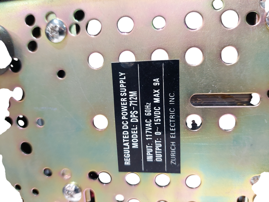 Zurich Regulated Power Supply DPS-712M  =