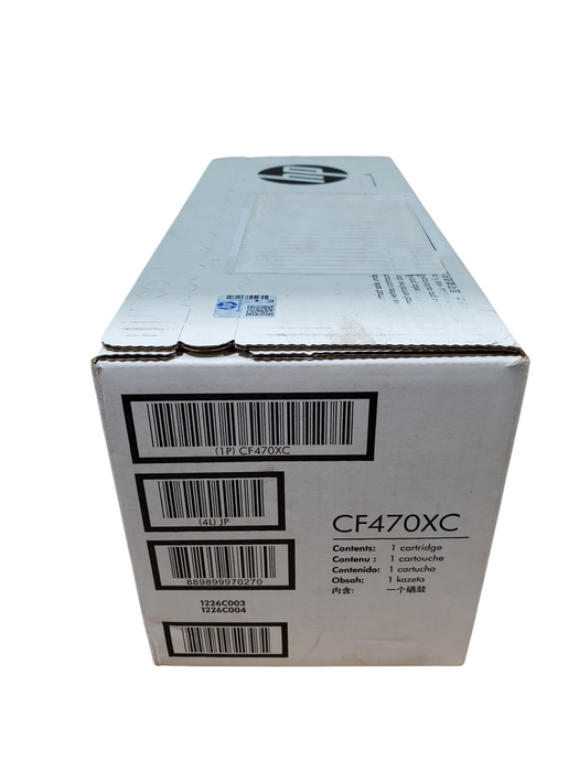 NEW - HP CF470XC Black LaserJet Toner Q