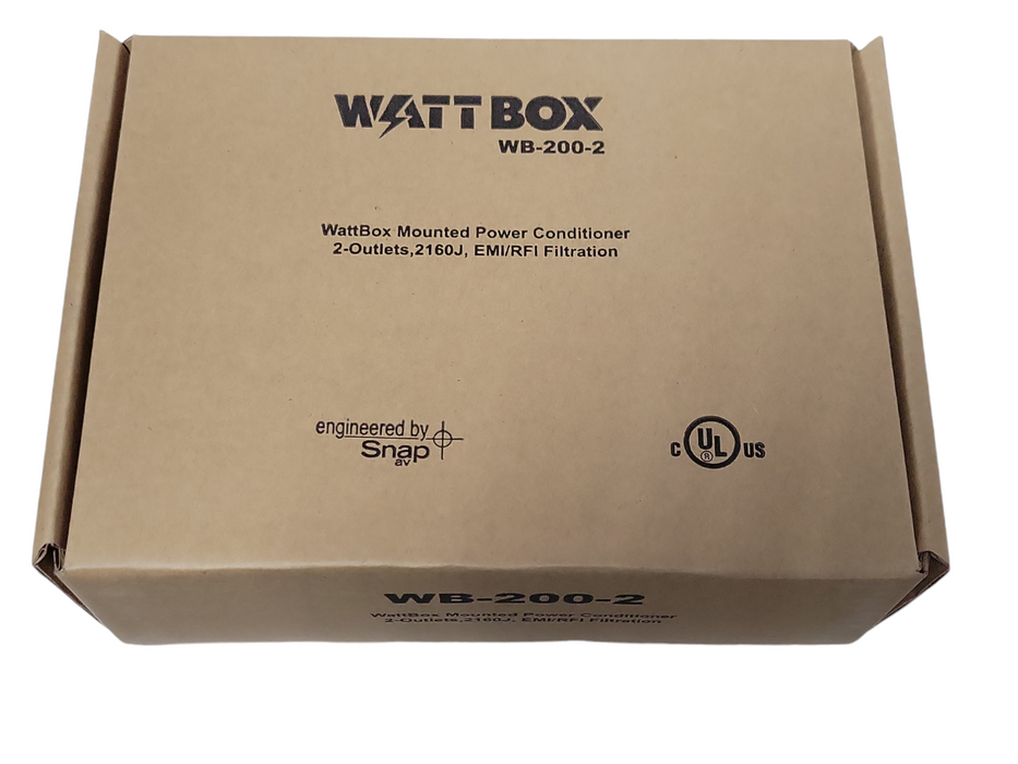 Open-Box Wattbox Model WB-200-2 200 Series Power Conditioner  Q_