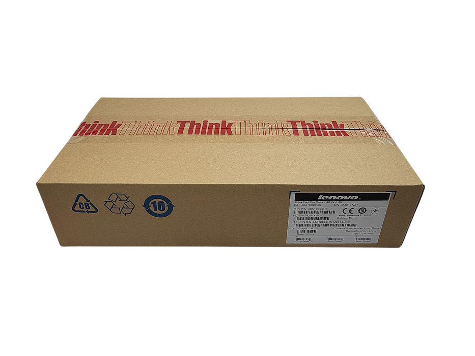 New Lenovo ThinkPad 40A10090US Pro Dock Docking Station w/ Lenovo 90W AC Q$