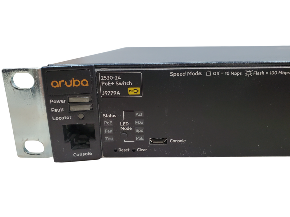 Aruba 2530-24 24-Port Managed PoE+ Ethernet Switch J9779A