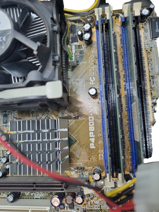 Vintage - Pentium 4 3.0GHz | ASUS P4P800-VM | 1GB RAM | NO HDD %