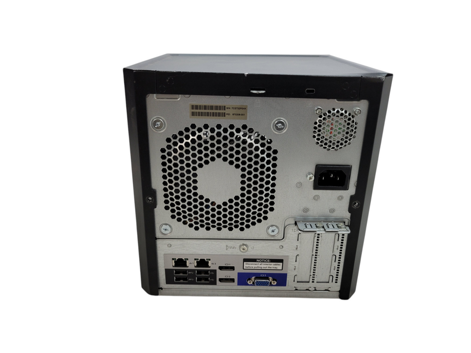 HPE ProLiant MicroServer Gen10 - AMD Opteron X3216 NO RAM NO HDD %