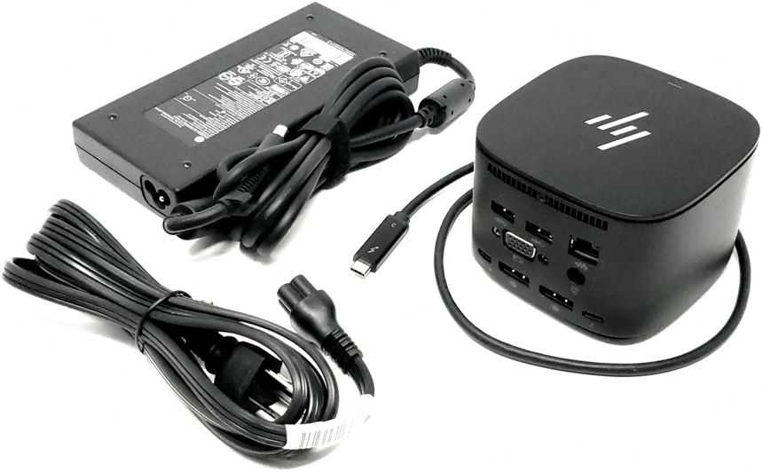 HP Thunderbolt Dock 120W G2 HSN-IX01 / Includes 120W HP Power Adapter Q
