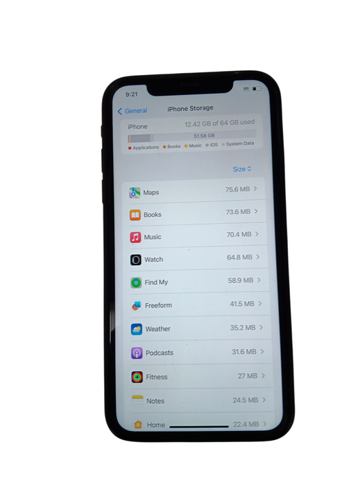 Apple iPhone 11 - 64GB - Space Gray [A2111]