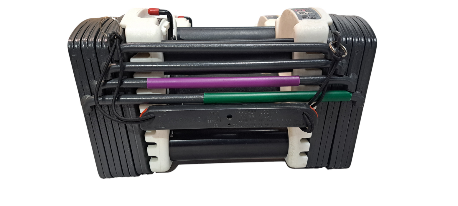 Pair Of Powerblock Sport 9.0 Model 50LB Bumbbles