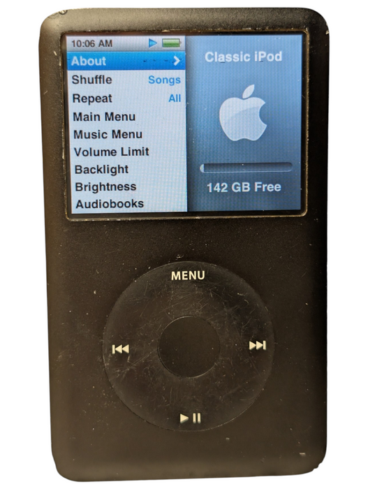 Apple iPod Classic Original 6th Generation 160GB  -