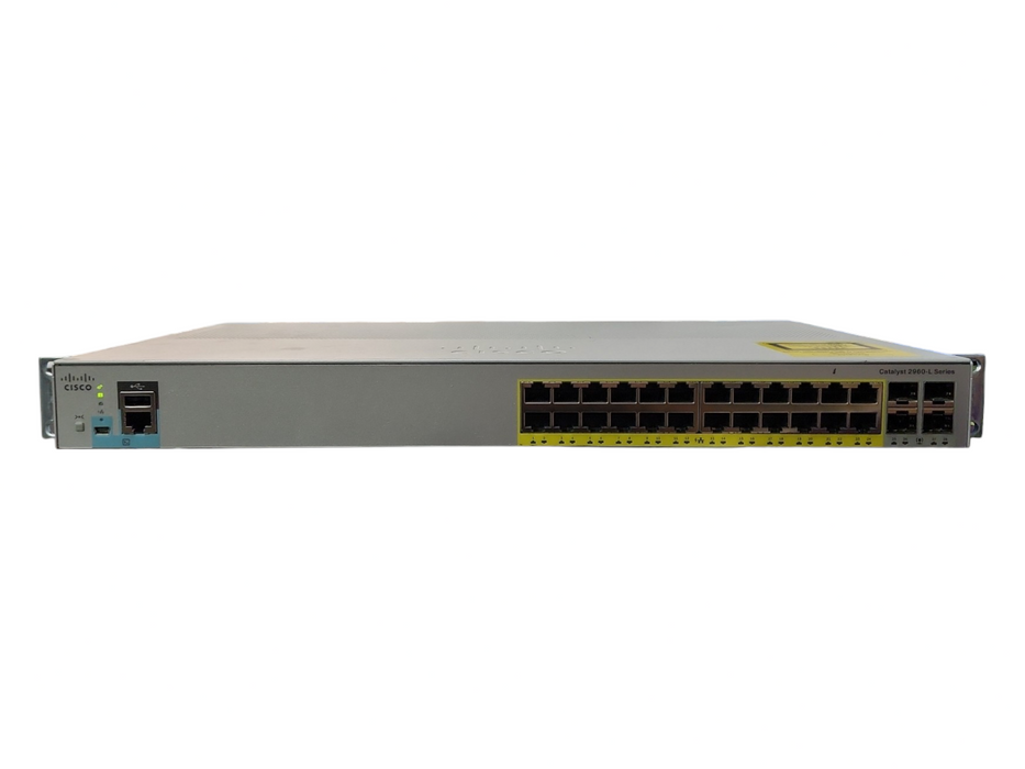 Cisco Catalyst WS-C2960L-24PS-LL 2960-L Gigabit PoE Network Switch