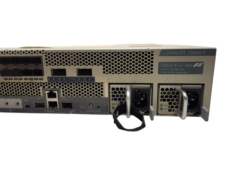 C1-C6824-X-LE-40G, Cisco Catalyst 6824-X Switch, 24x10GE/2x40GE $