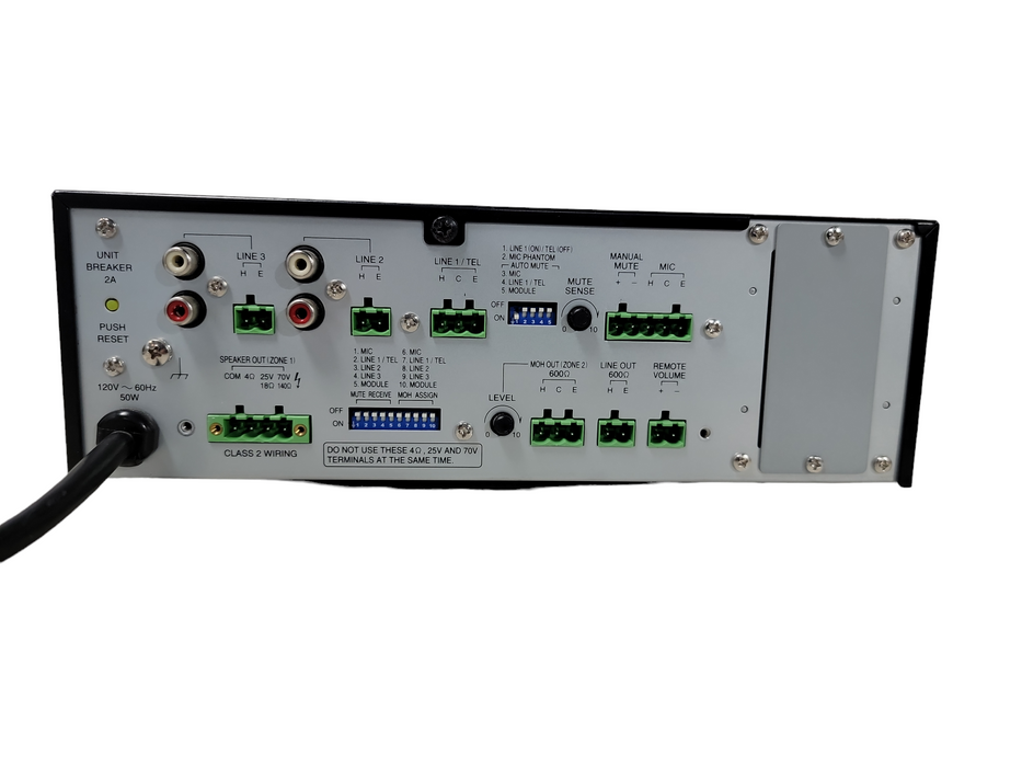 TOA Electronics Bg-2035 Mixer Amplifier 35w | Read pls
