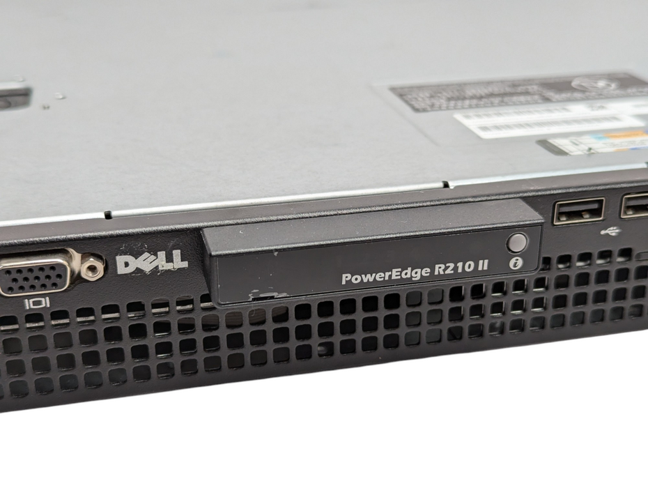 DELL PowerEdge R210 II Intel Xeon E3-2120 0 @ 3.10Ghz 16GB RAM  -