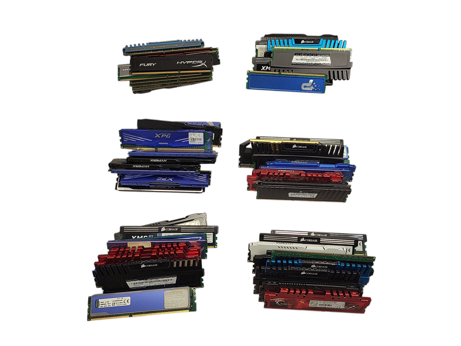 Lot of 60x Various brands 4GB PC3 Gaming/Desktop RAM Q$