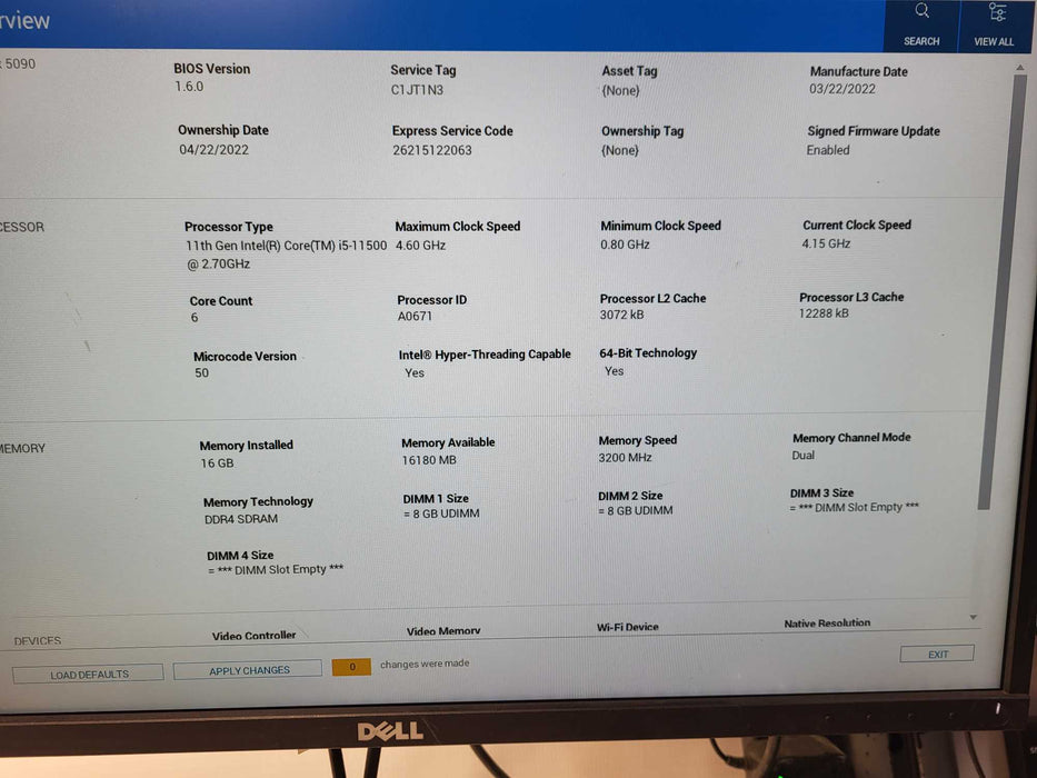 Dell OptiPlex 5090 SFF | Intel Core i5-11500 @4.6GHz, 16GB DDR4, 256GB NVMe $