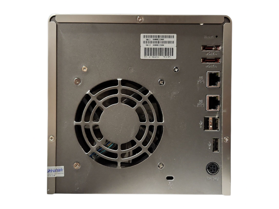 QNAP TS-419P+ 4-Bay NAS w/ 4x 2TB HDDs, No AC Adapter