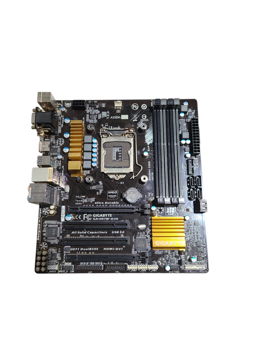 Gigabyte GA-H97-D3H Intel Socket LGA 1150 ATX Desktop Motherboard *READ*